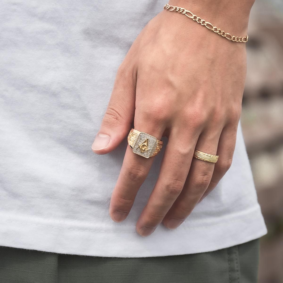 ダイヤモンド 10K イエローゴールド リング 21号 - AVALANCHE OFFICIAL