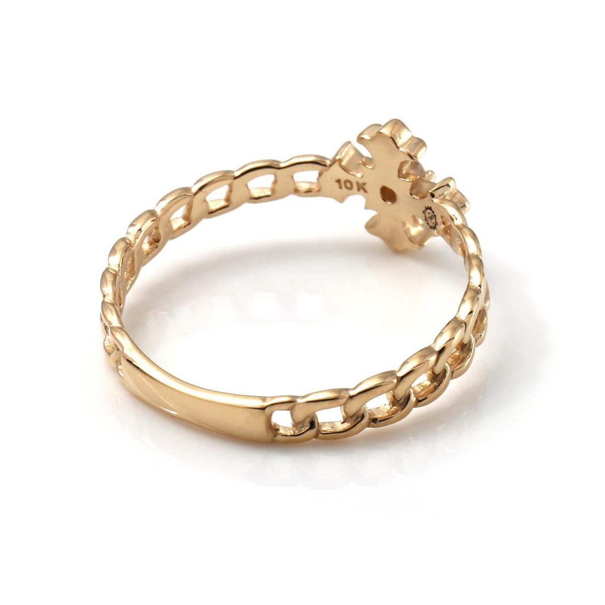 ダイヤモンド 10K イエローゴールド リング 9号-19号 1-11208-01