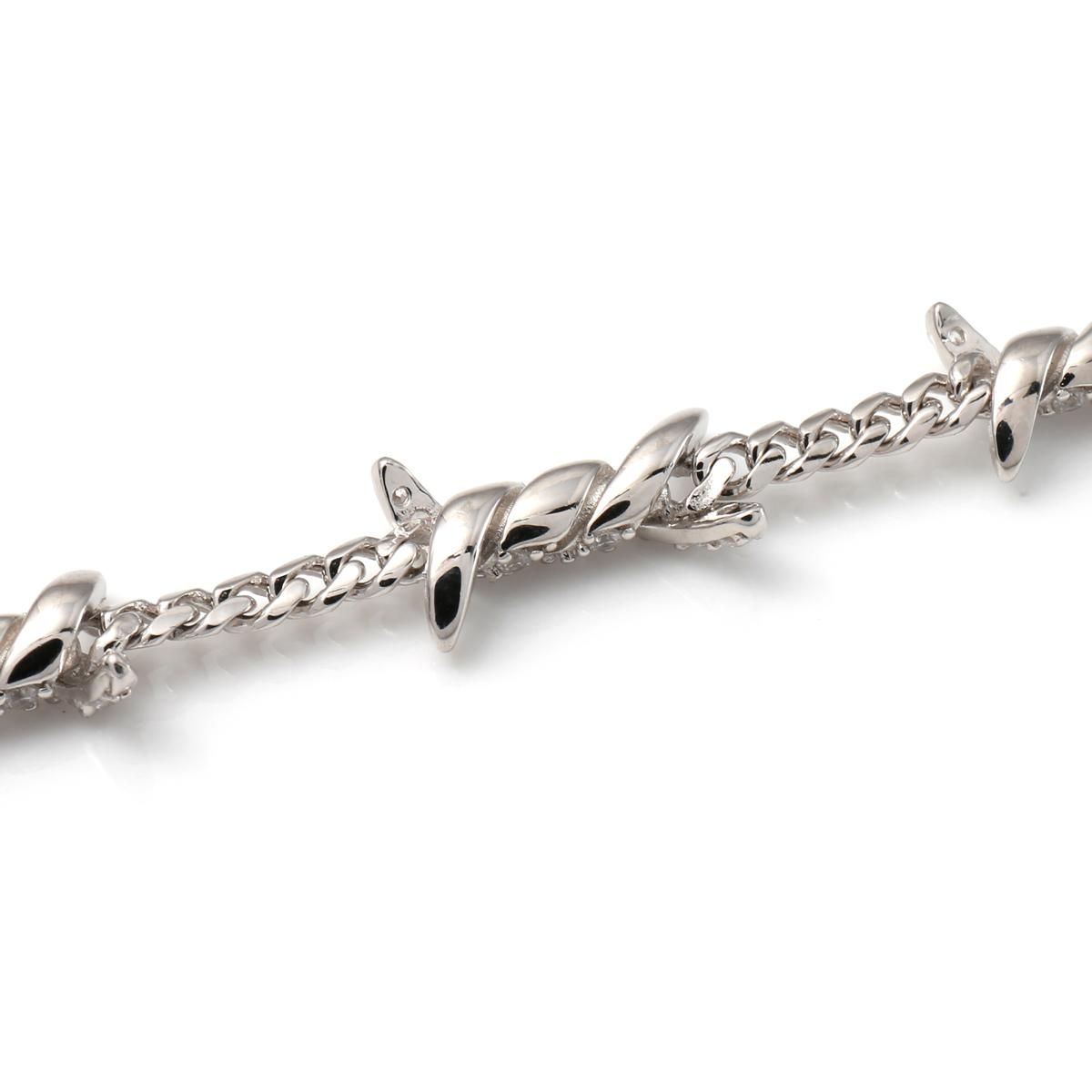 シルバー ブレスレット 幅9mm 19cm-21cm ABBB001 - AVALANCHE OFFICIAL