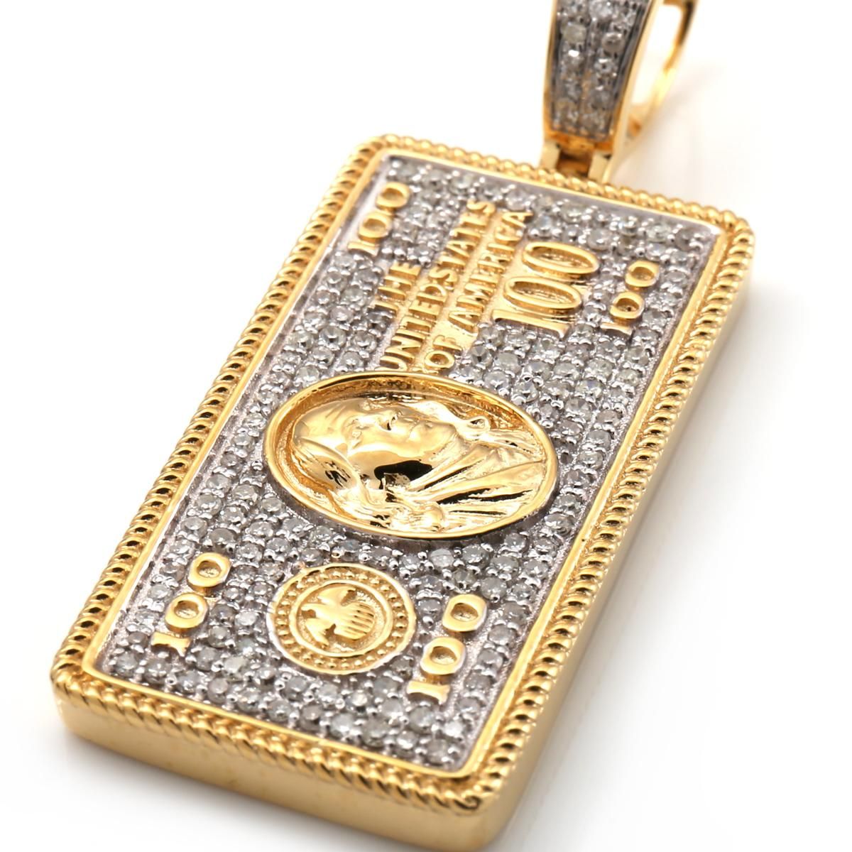 ダイヤモンド 10K イエローゴールド ペンダント - AVALANCHE OFFICIAL