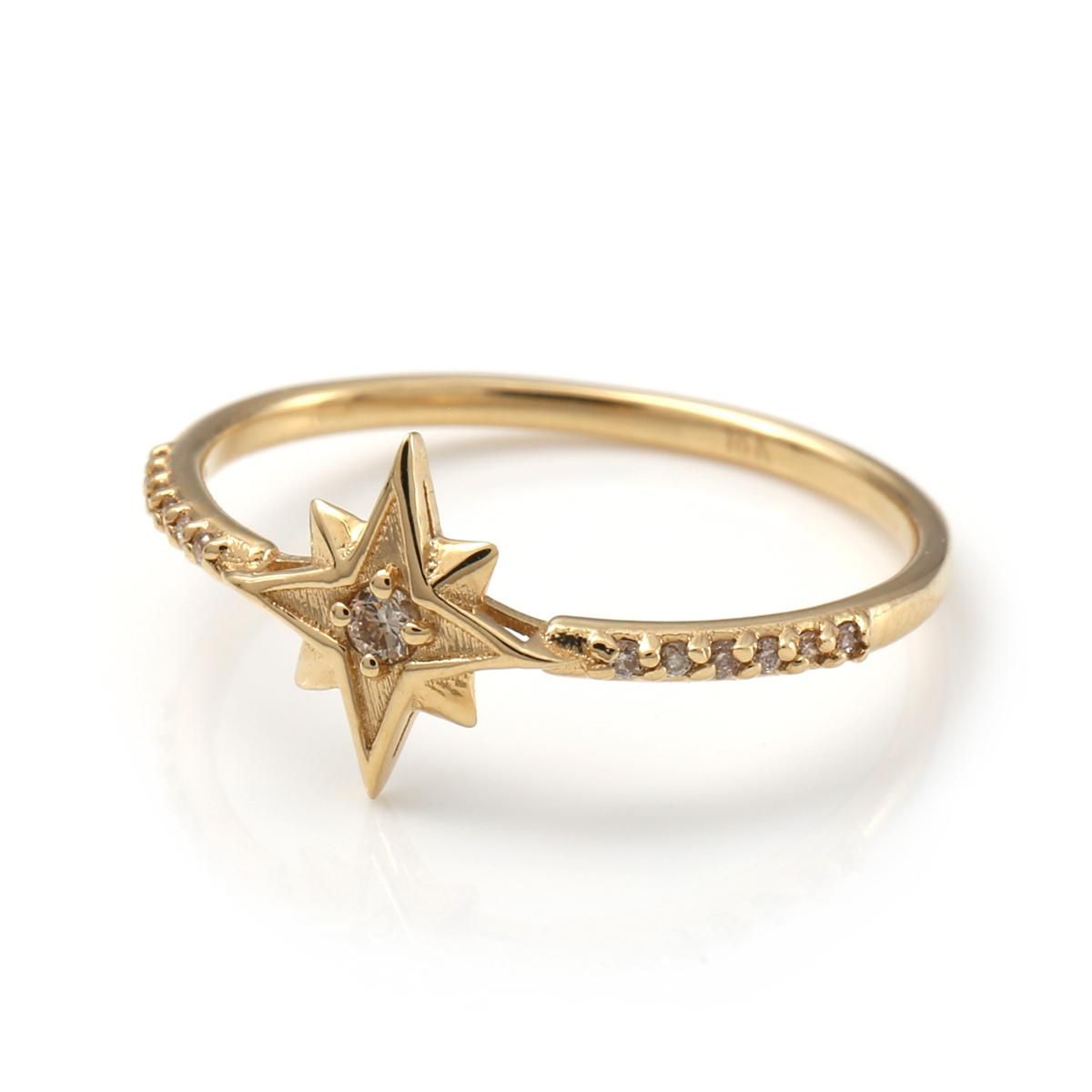 ダイヤモンド 18K イエローゴールド リング 13号 AR-7369 - AVALANCHE