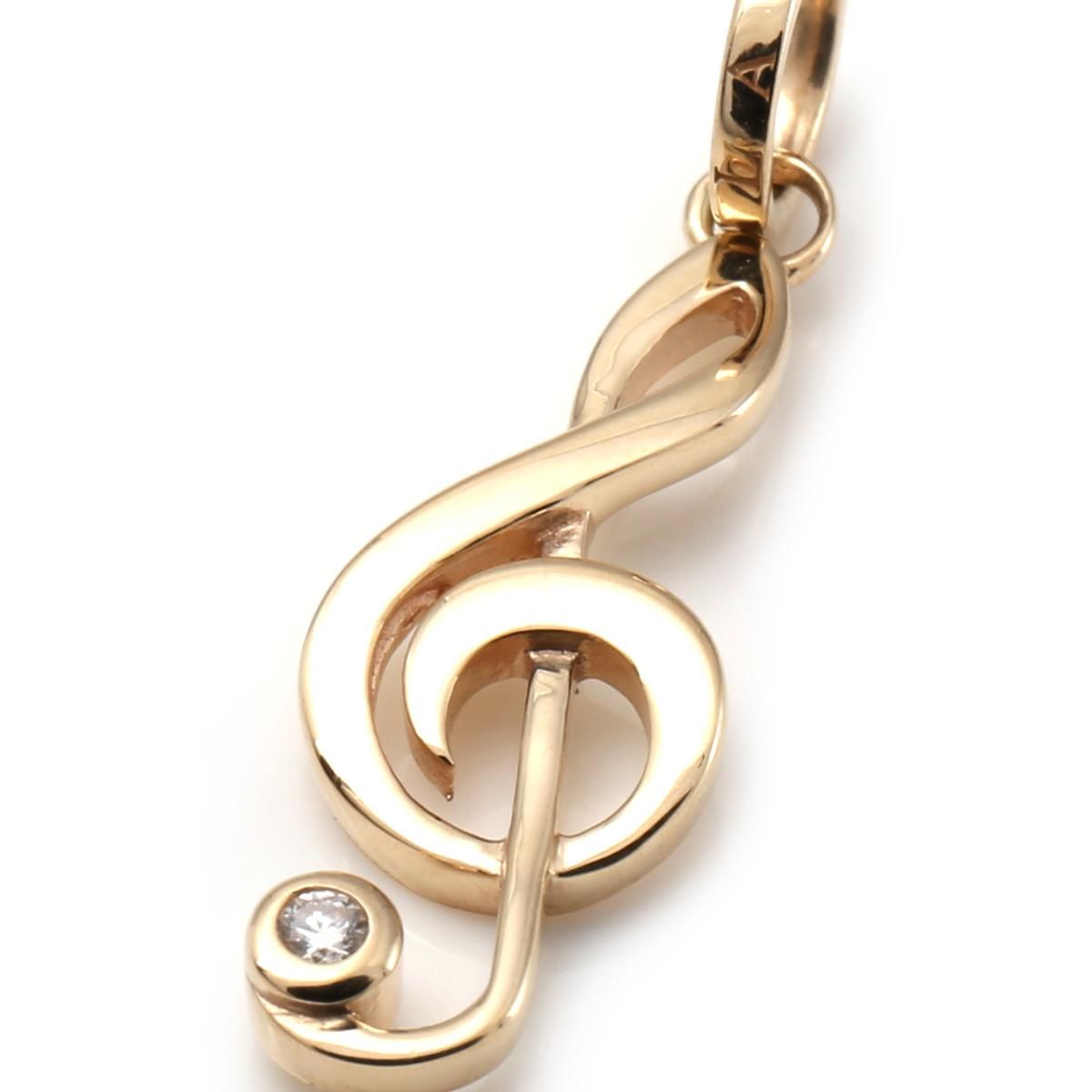 ダイヤモンド 10K イエローゴールド ペンダント 3-16352-01