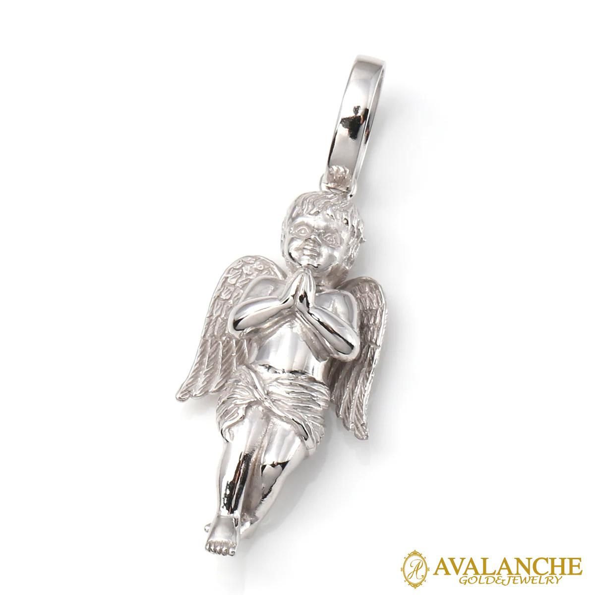 10K ホワイトゴールド ペンダント Mサイズ - AVALANCHE OFFICIAL STORE