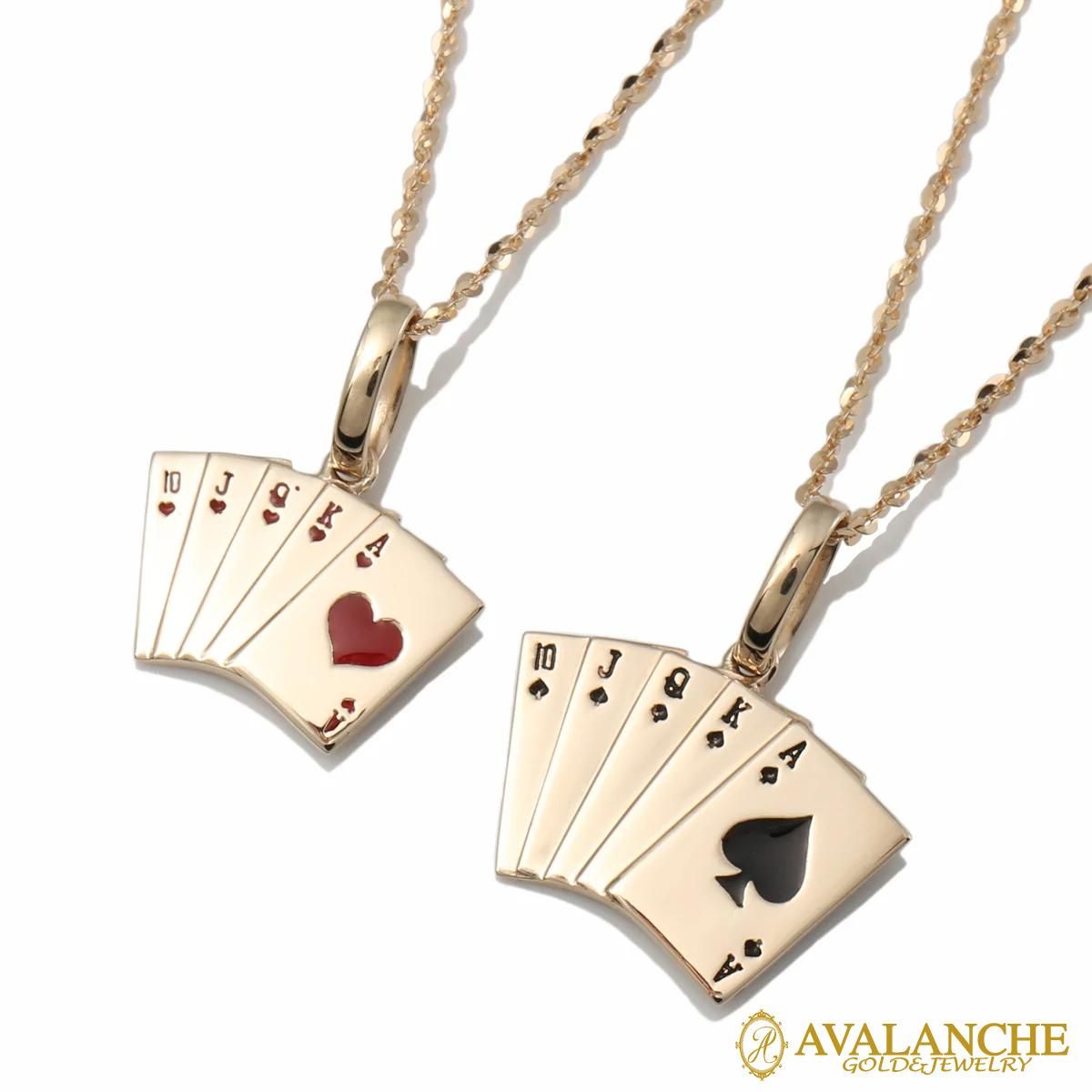 10K イエローゴールド ネックレス&ペンダント 40cm-50cm 3-10464-01/3