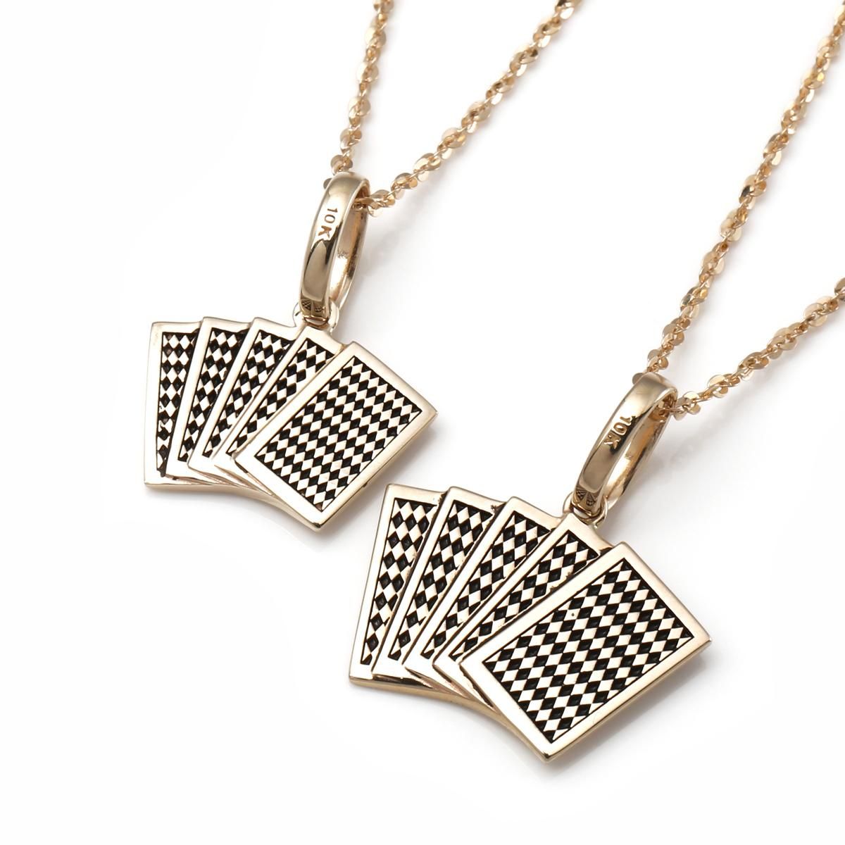 10K イエローゴールド ネックレス&ペンダント 40cm-50cm 3-10464-01/3