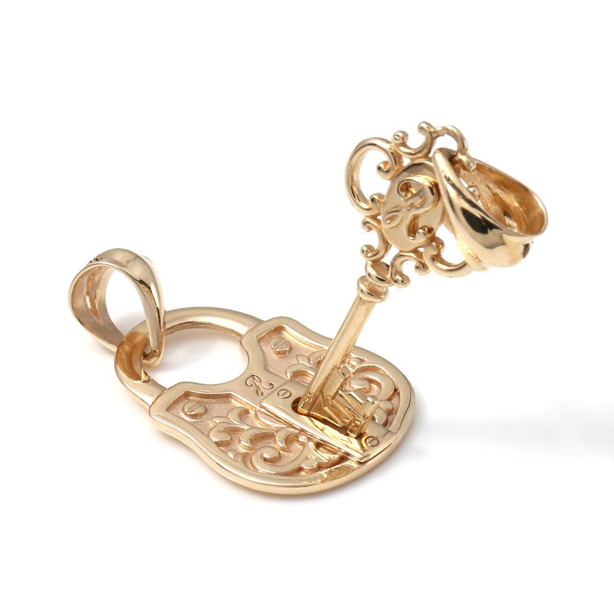 10K イエローゴールド ネックレス&ペンダント 40cm-50cm 3-16019-01/3