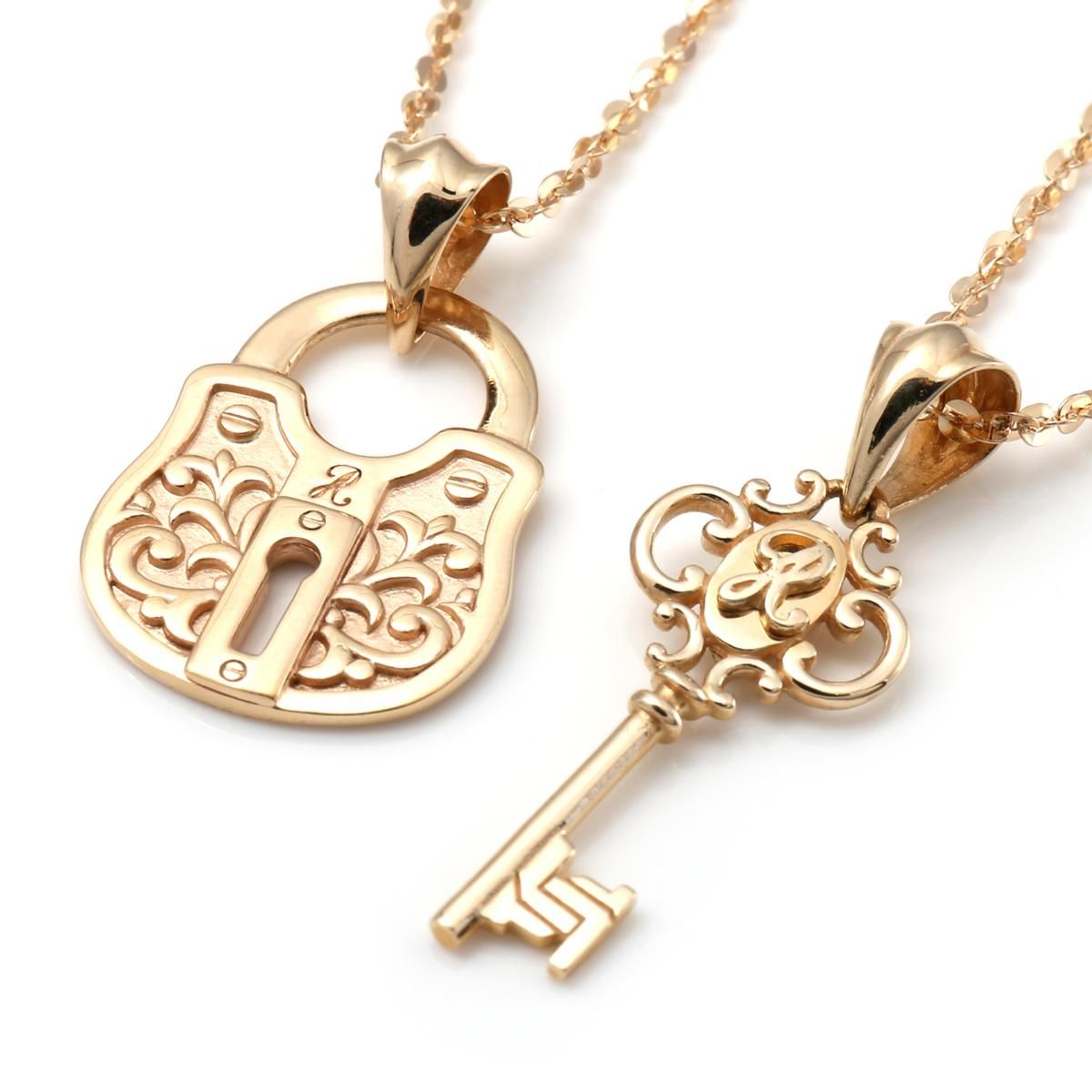 10K イエローゴールド ネックレス&ペンダント 40cm-50cm 3-16019-01/3