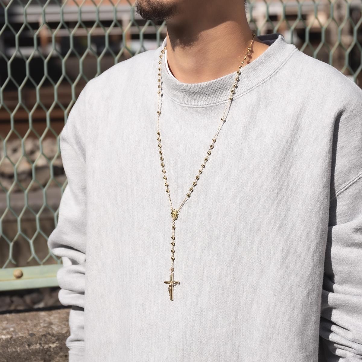 10K イエローゴールド ロザリオネックレス 64cm - AVALANCHE OFFICIAL