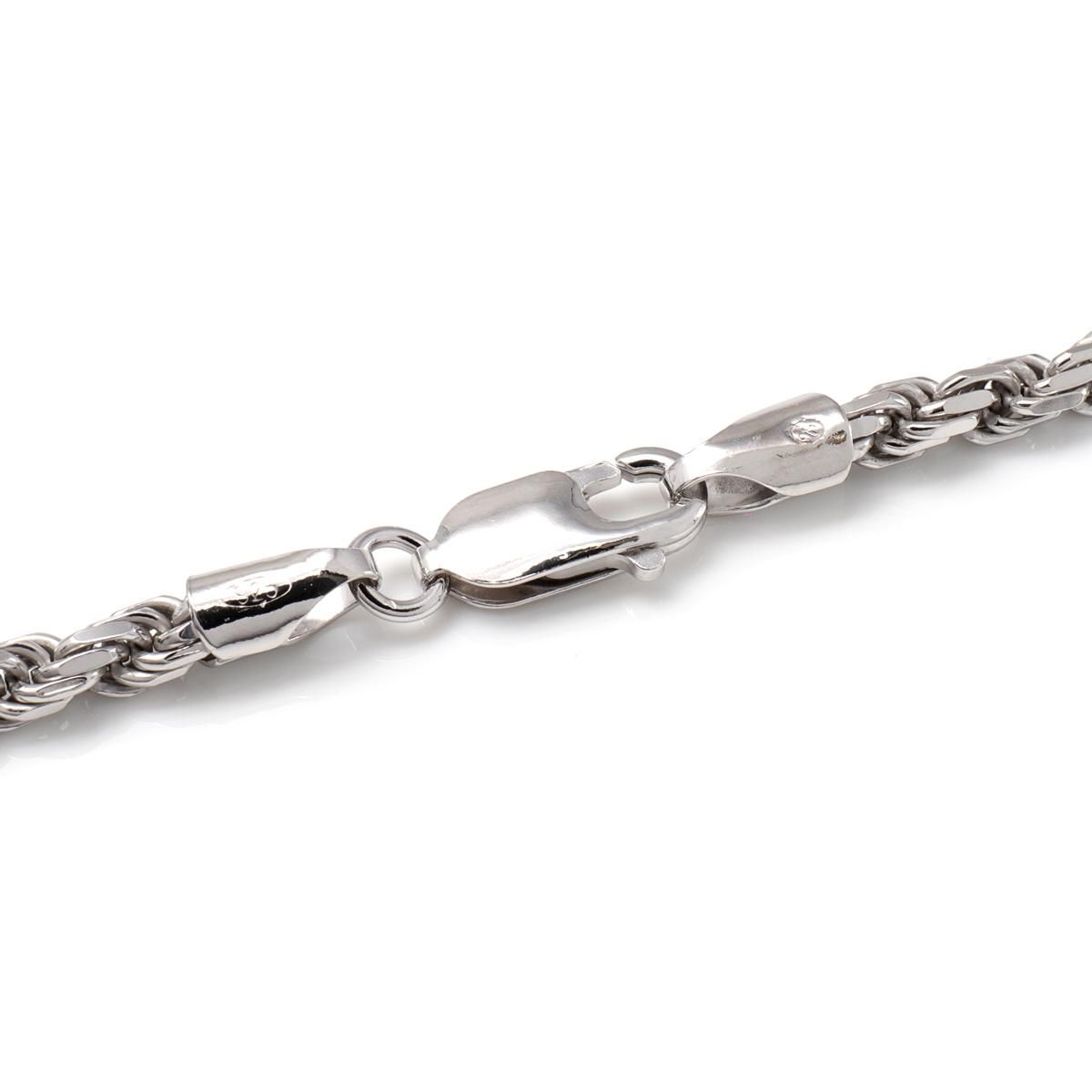 シルバー ロープネックレス 幅3.5mm 45cm-60cm 080HCMD - AVALANCHE