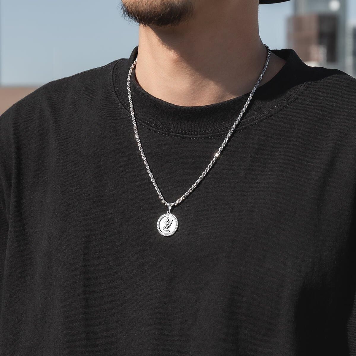 シルバー ネックレス&ペンダント 45cm-50cm 3-10347-02/060HCMD