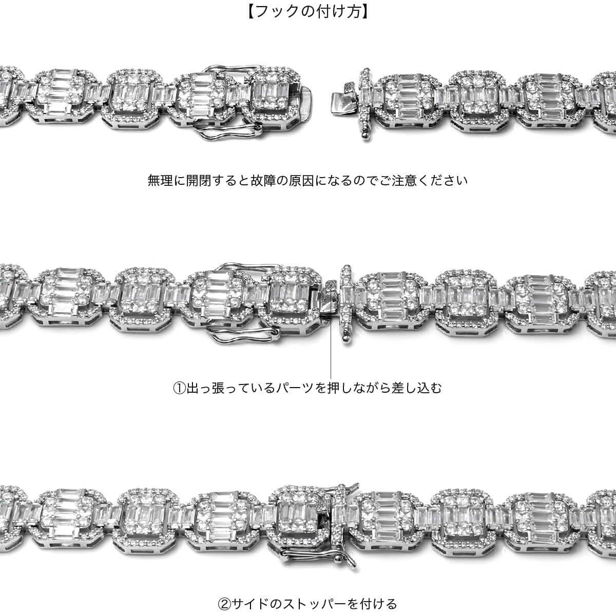 シルバー ネックレス 幅13mm 50cm AHN-24001 - AVALANCHE OFFICIAL STORE