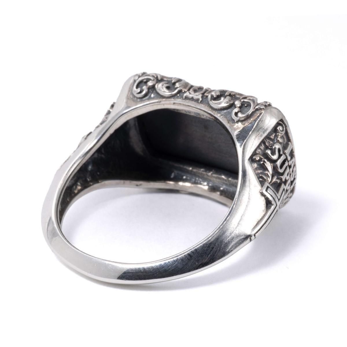 シルバー リング 17号-25号 いぶし加工 RSA-018ESL - AVALANCHE