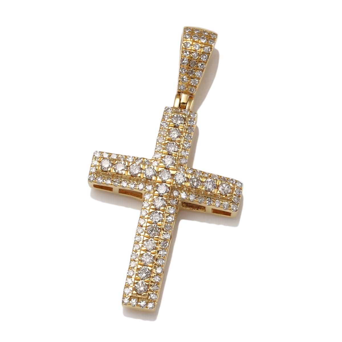 ダイヤモンド 10K イエローゴールド ペンダント A102736 - AVALANCHE