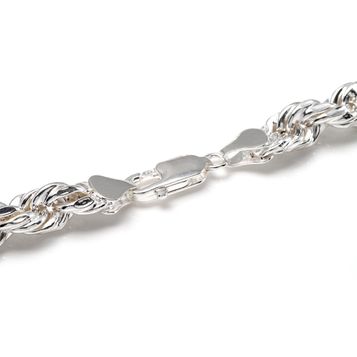 シルバー ロープネックレス 幅8mm 56cm-61cm ACHHW125 - AVALANCHE