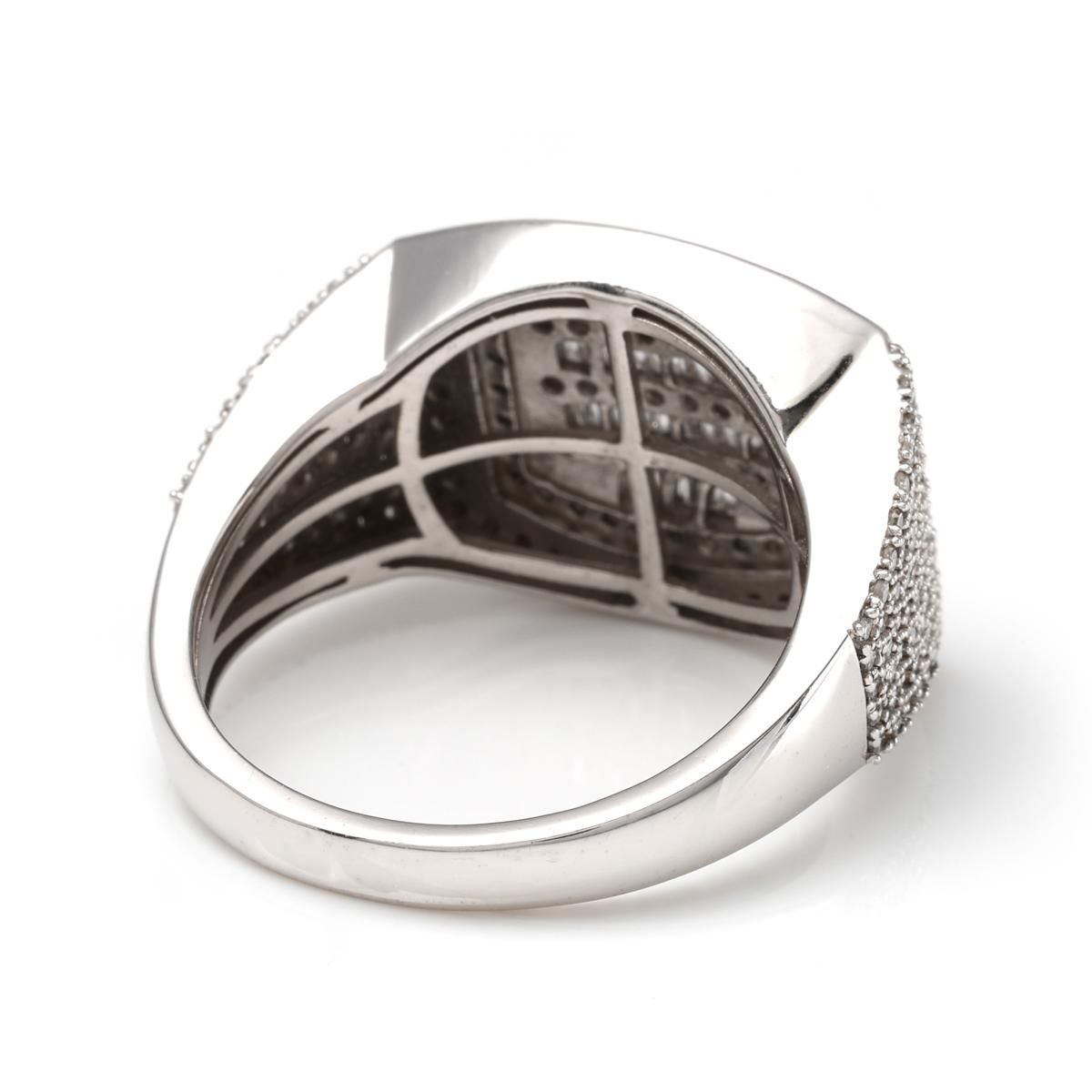 ダイヤモンド 10K ホワイトゴールド リング 21号 - AVALANCHE OFFICIAL