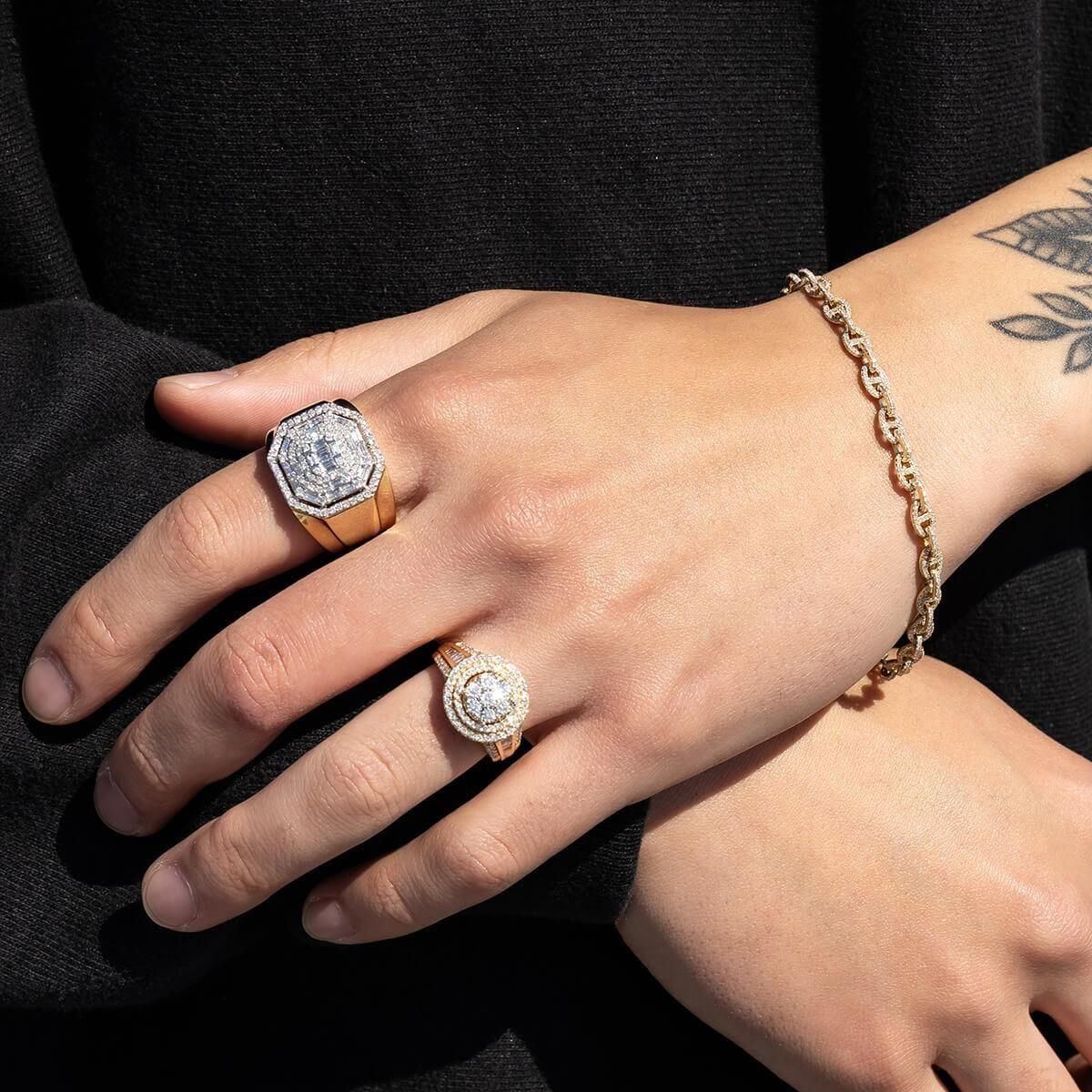 ダイヤモンド 10K イエローゴールド リング 21号 - AVALANCHE OFFICIAL