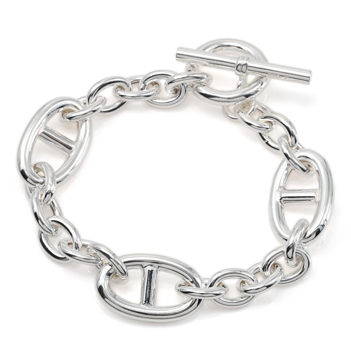 シルバー アンカーブレスレット 幅15mm 20cm GIU007-SS - AVALANCHE