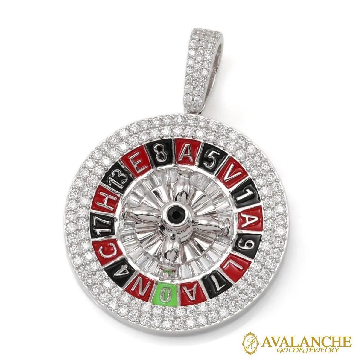 シルバー ペンダント ROULETTE-01 - AVALANCHE OFFICIAL STORE