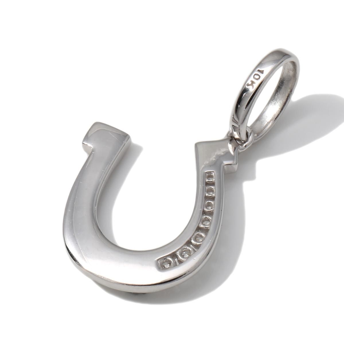 10K ホワイトゴールド ペンダント Mサイズ 3-13112-07 - AVALANCHE