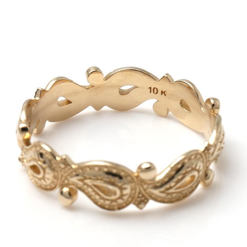 10K イエローゴールド リング 9号-25号 - AVALANCHE OFFICIAL STORE