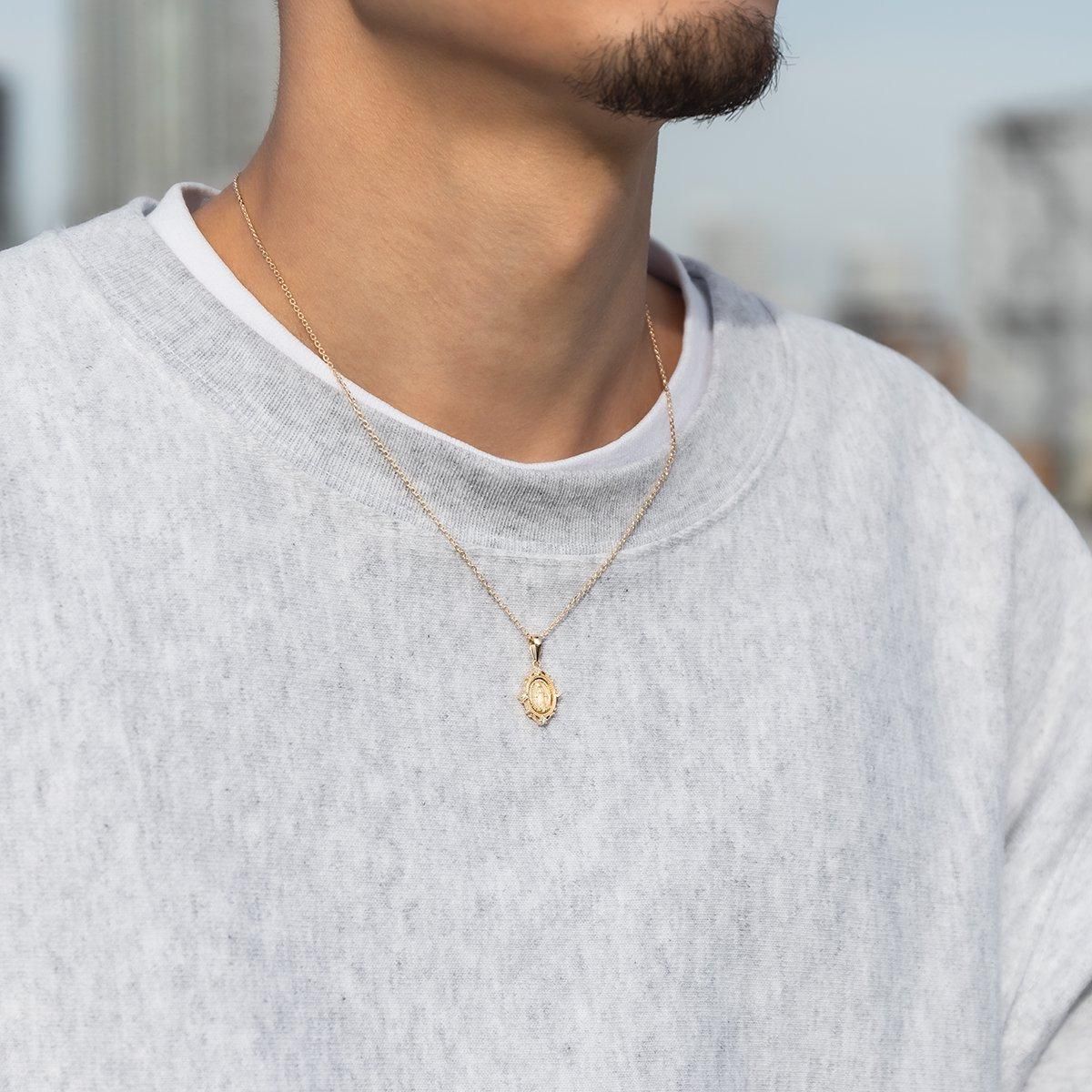 10K イエローゴールド ネックレス&ペンダント 40cm-45cm Sサイズ 3