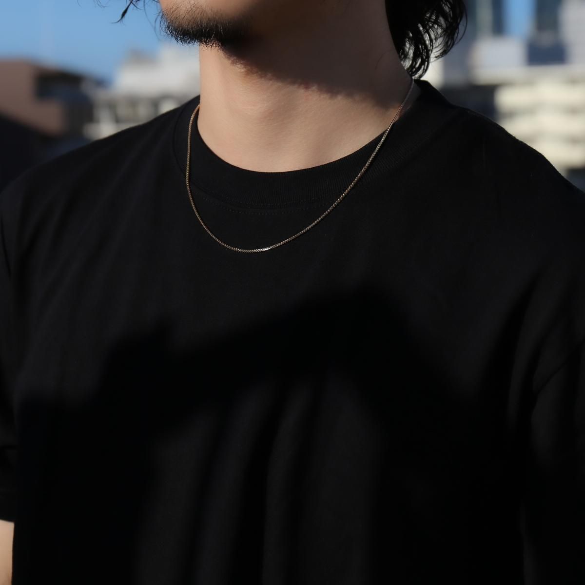 10K イエローゴールド フランクリンネックレス 幅1.5mm 45cm-60cm