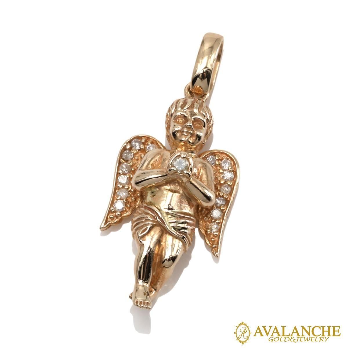 ダイヤモンド 10K イエローゴールド ペンダント Sサイズ 3-10346-01