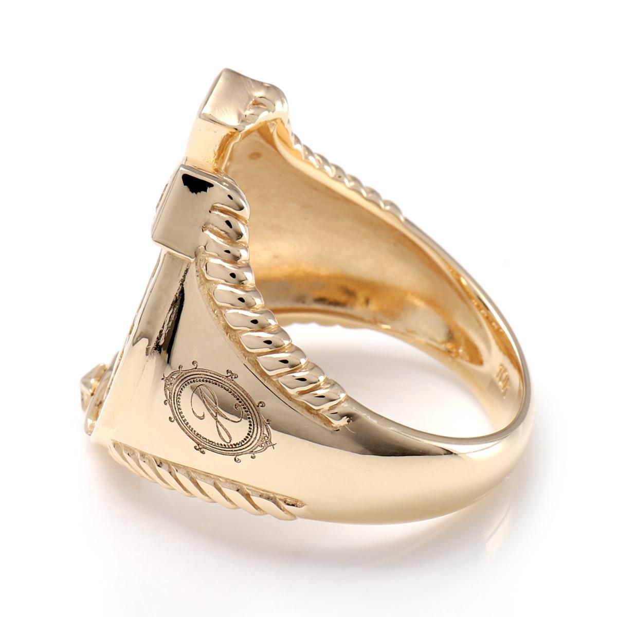 10K イエローゴールド リング 9号-25号 - AVALANCHE OFFICIAL STORE