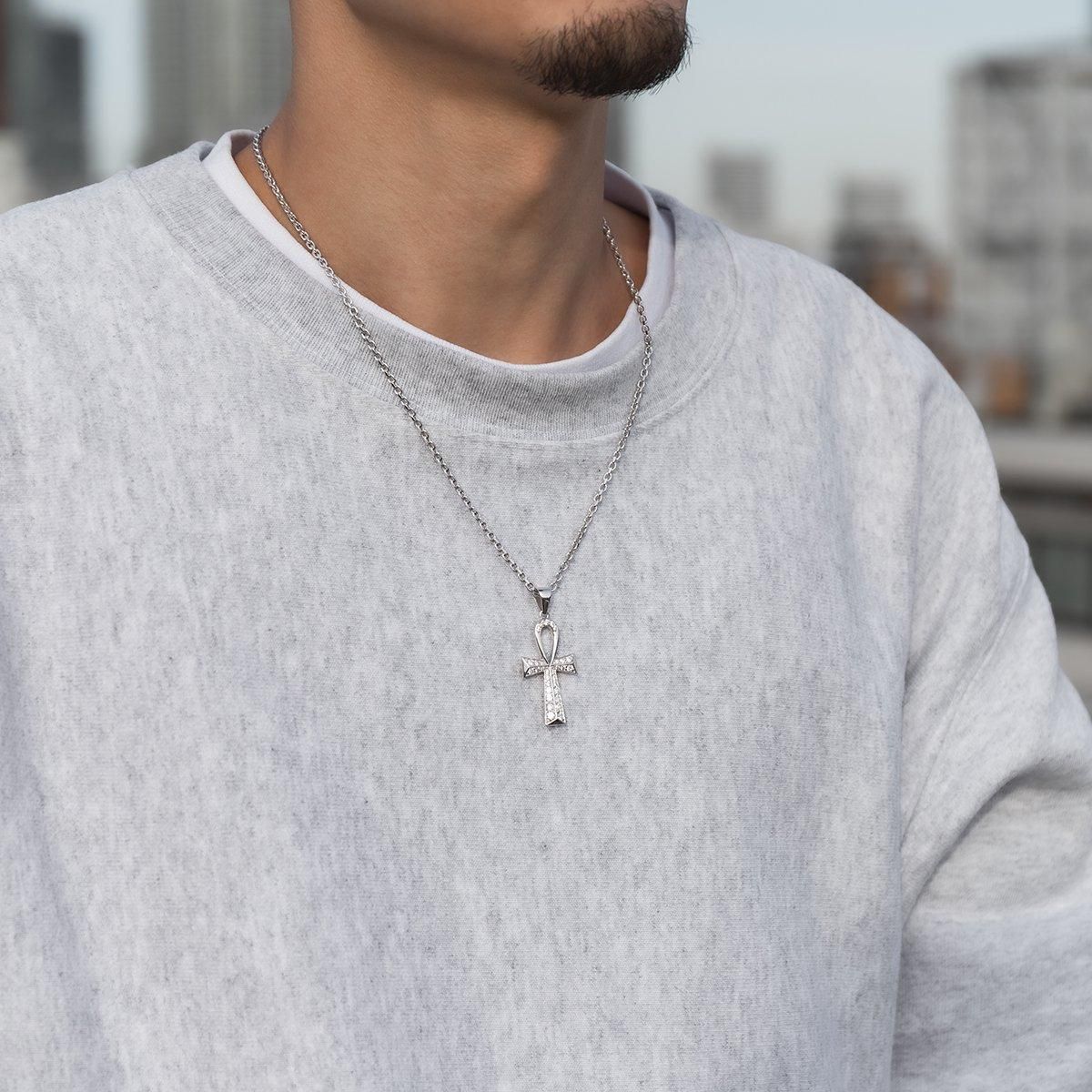 シルバー ネックレス&ペンダント 50cm-55cm 3-10493-02/080KF1D4HCM