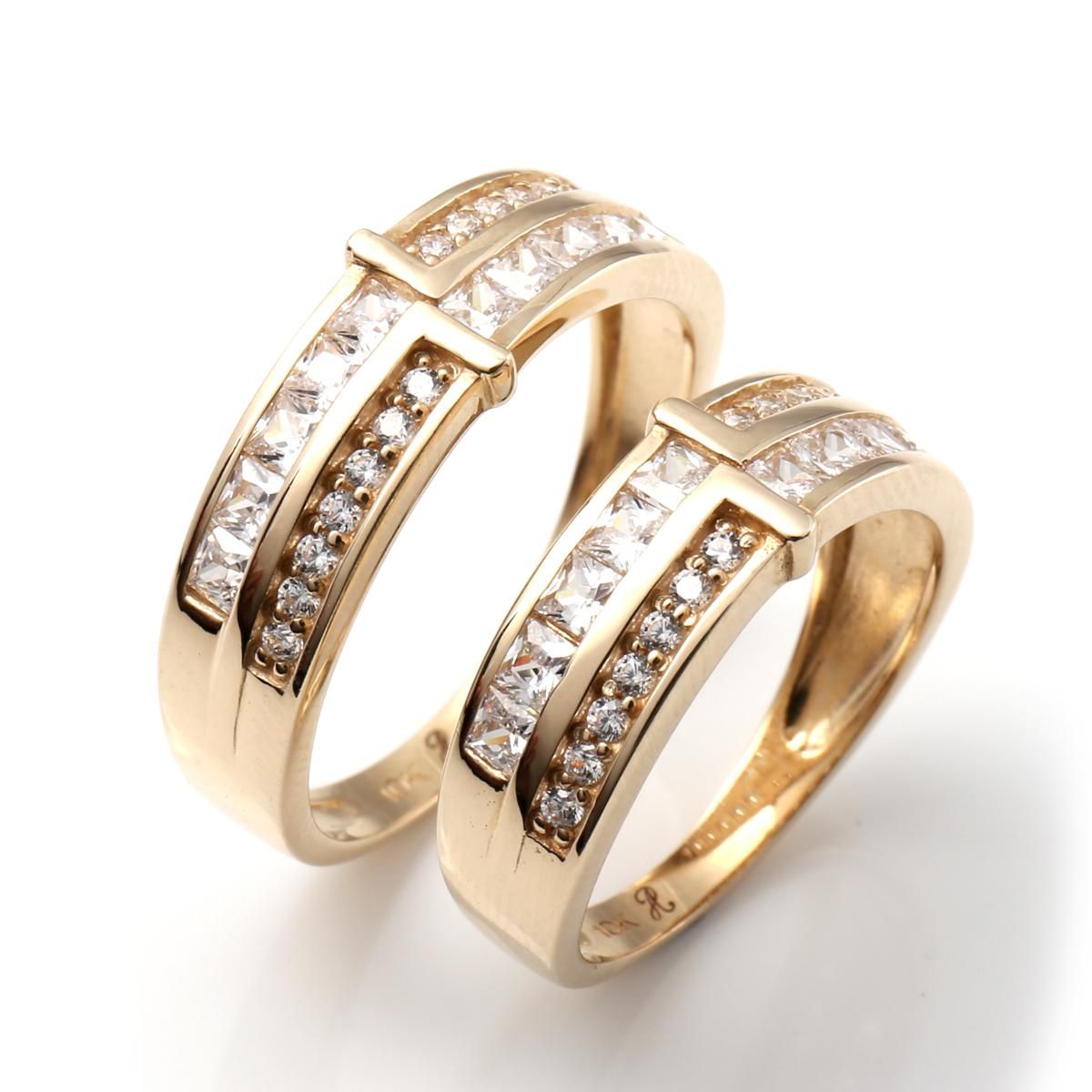 10K イエローゴールド リング 7号-25号 1-9373-01 - AVALANCHE