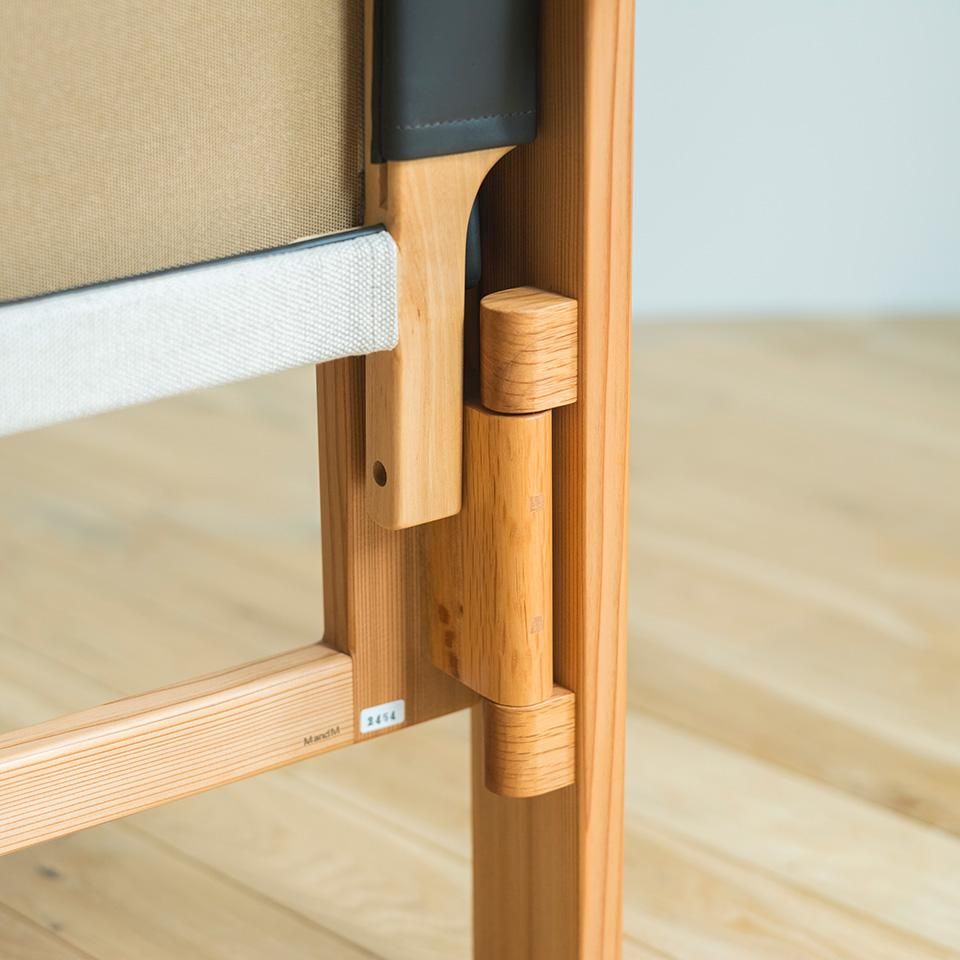 吉村順三・たためる椅子（レザー）｜低座の椅子と暮らしの道具店