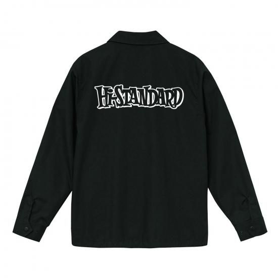 HS LOGO COACH JACKET（BLACK） - Hi-STANDARD OFFICIAL WEB STORE