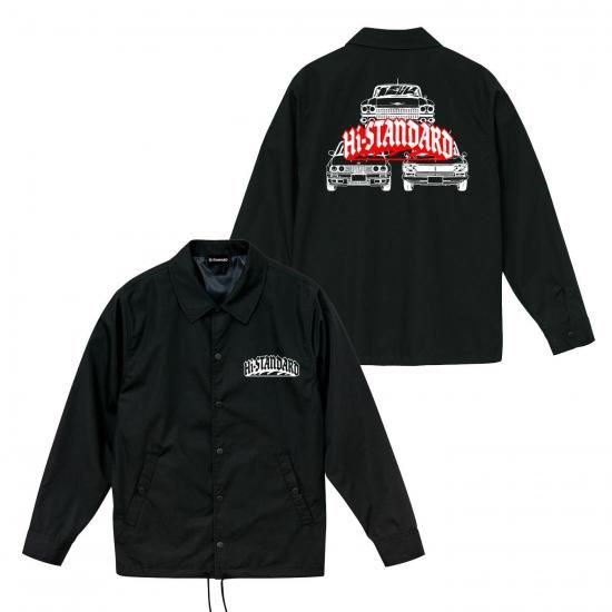YOPPI COACH JACKET（BLACK） - Hi-STANDARD OFFICIAL WEB STORE