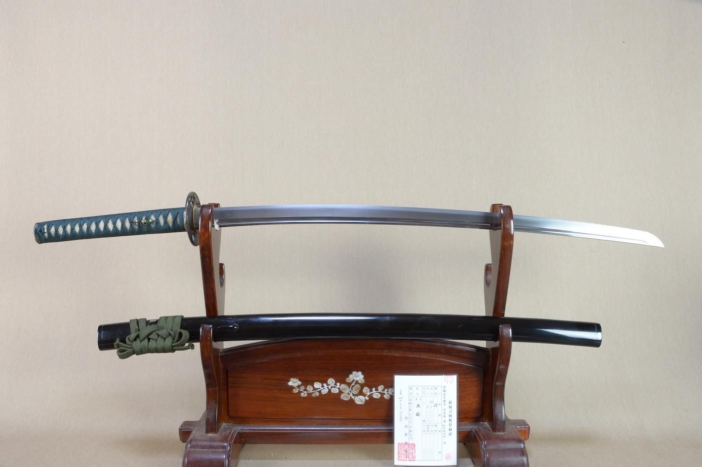 斬れ味抜群・樋鳴り良し】「無銘」68.6cm 、鑑賞に・居合・試斬刀