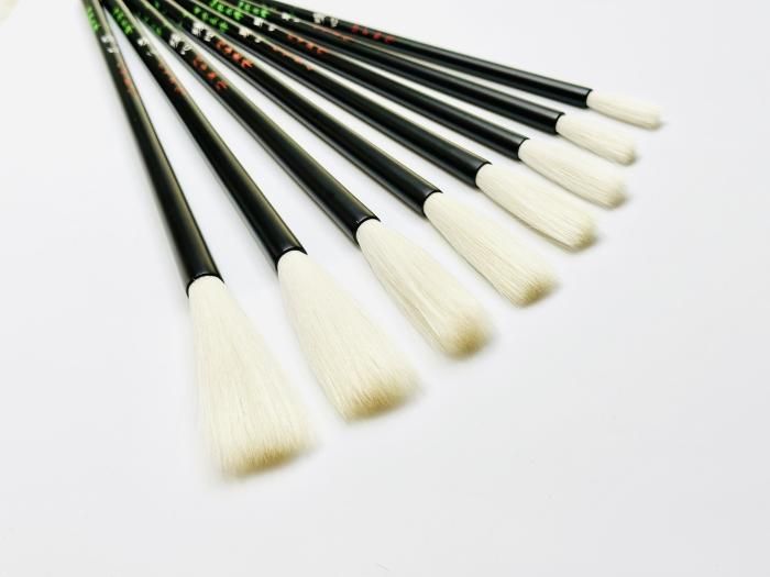 暖心 四号 細嫩長鋒 高級書筆 羊毛 筆匠 仿古堂 上田桑鳩先生 選定筆 A-4