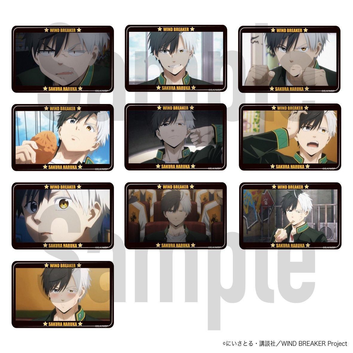 TVアニメ『WIND BREAKER』 トレーディングベストショット 缶バッジ