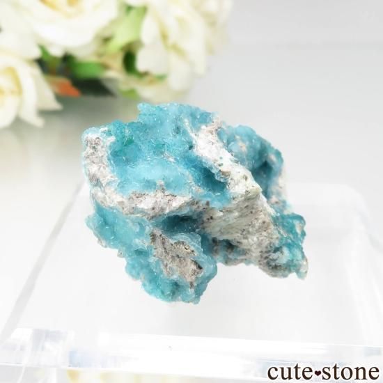 コンゴ Palabanda産 ヘミモルファイト＆ベゼライトの原石 No.9 - cute