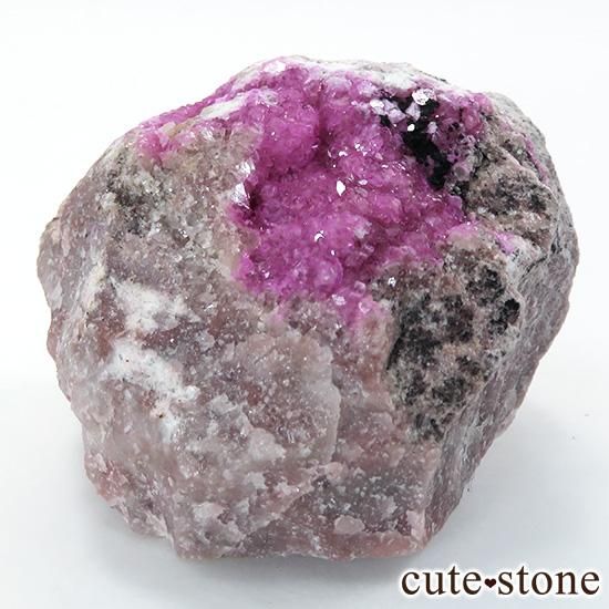 コンゴ産 コバルトカルサイトのクラスター（原石）71g