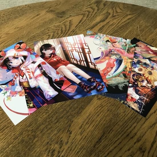 藤ちょこ画集発売記念作品展「彩幻境」 ポストカードセット - GoFa