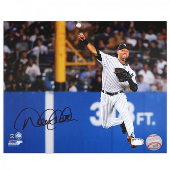 デレク・ジーター ニューヨーク・ヤンキース 直筆サイン入り 8