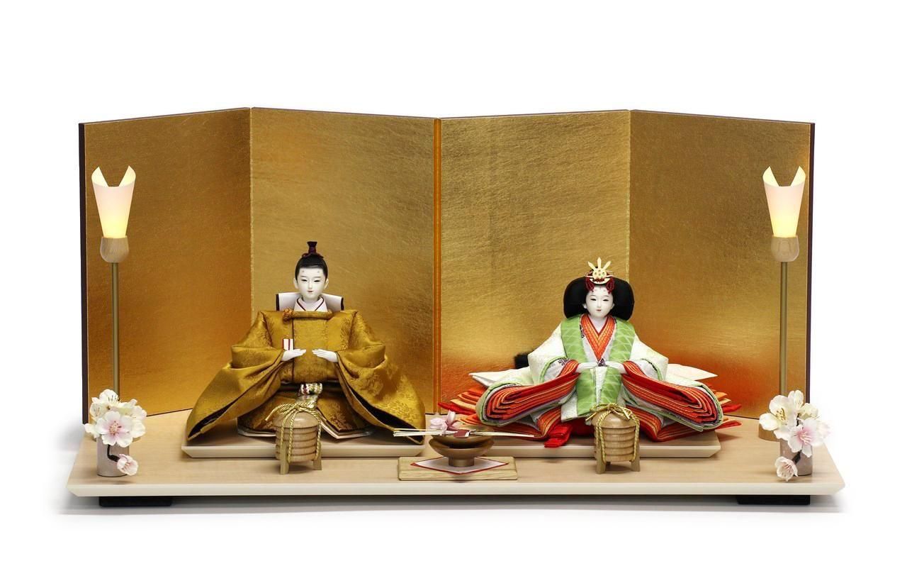 平安道翠 「令和雛 黄櫨染」 - 人形舗 福順号オンラインショップ