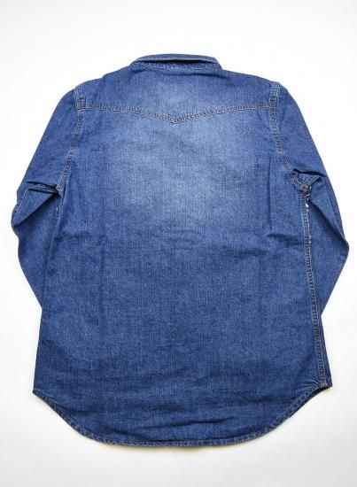 Indian/インディアン》ネイティブ刺繍デニムシャツ - RAMBLE