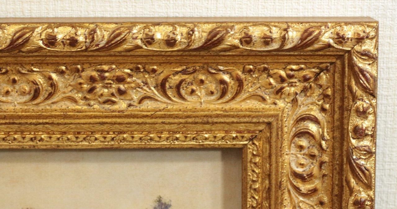 工芸画 オーギュスト・ルノワール「草原の坂道」 商品番号06062401- 絵