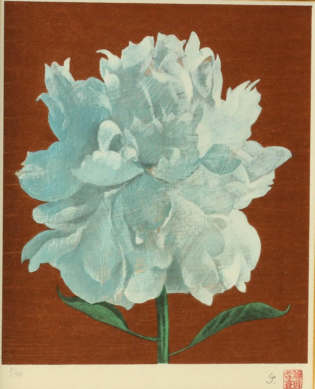 木版画 藤田吉香 「民具」 商品番号487- 絵のある暮らし・絵になる