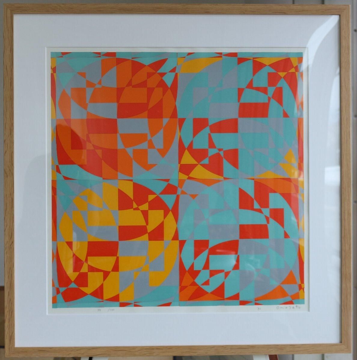 シルクスクリーン オノサトトシノブ 「SILK－48」 商品番号771