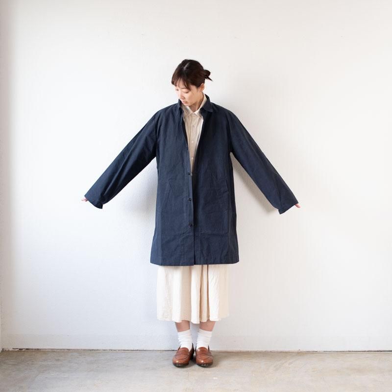 バフクロス ミドルジャケット ブラックネイビー - yohakuの公式通販