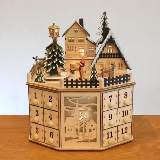 ウッドアドベントカレンダー