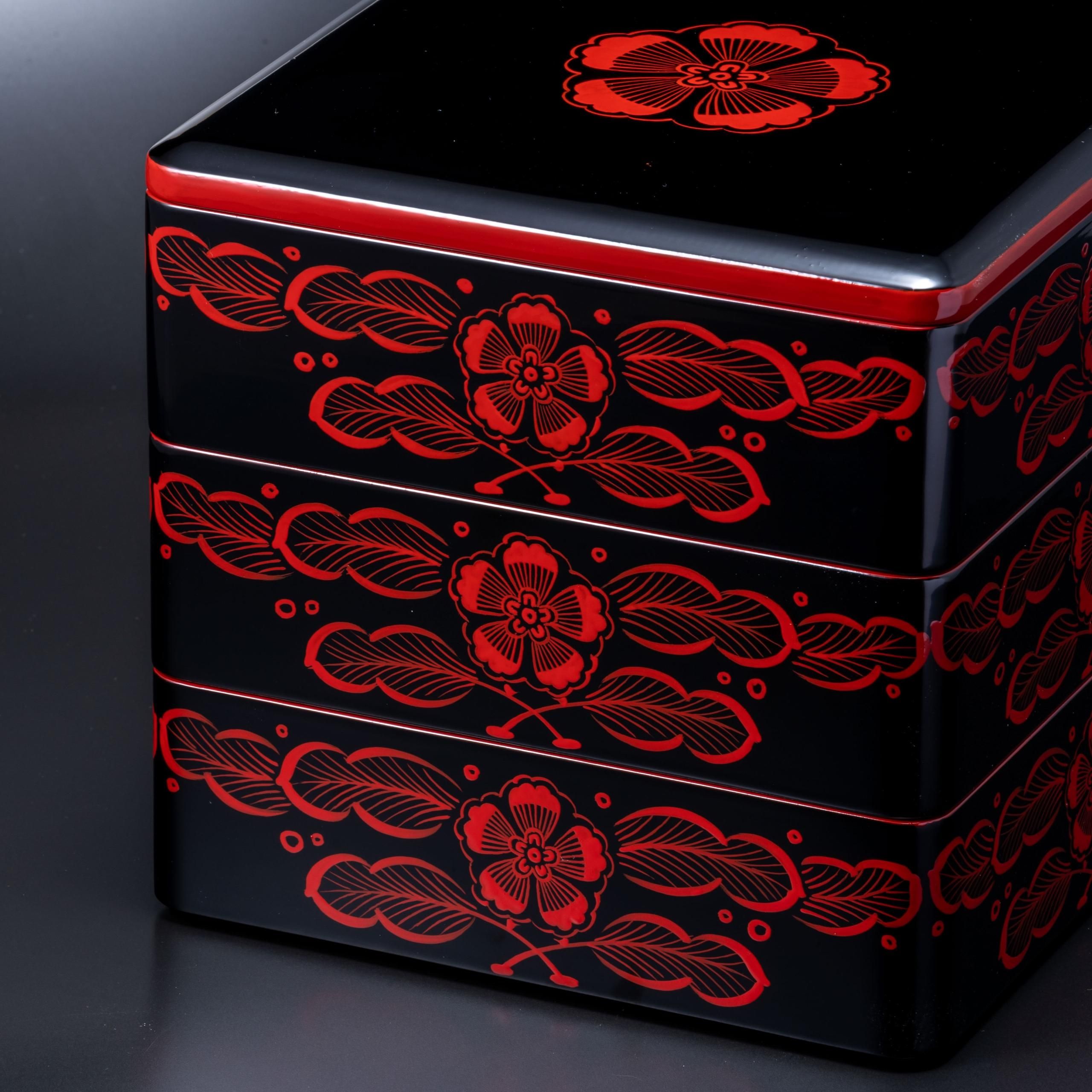 重箱 吉野 6.5寸 - 秀衡塗工房 丸三漆器 オンラインストア