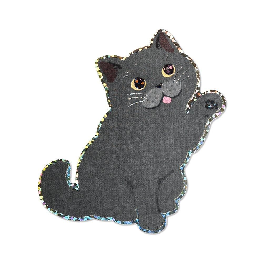 耐水耐光仕様ステッカー ブリティッシュショートヘア - レター・カード