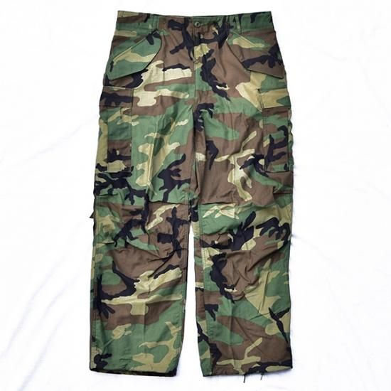 米軍M65ウッドランド迷彩パンツ 実物新品 - WOODLAND